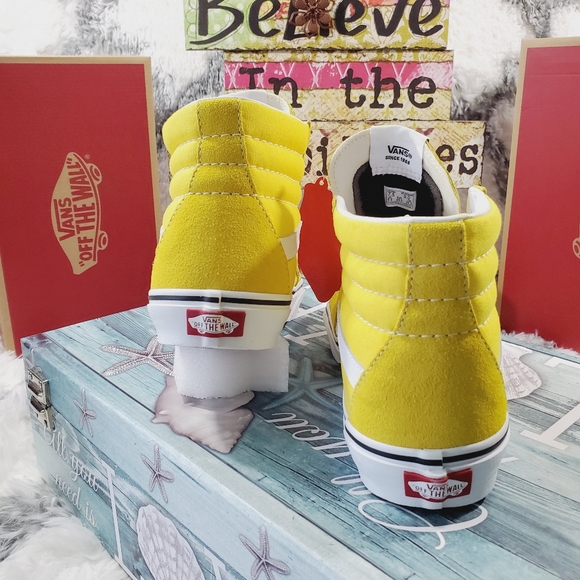 Vans Cyber Yellow Sk8-HI - Picture 7 of 14